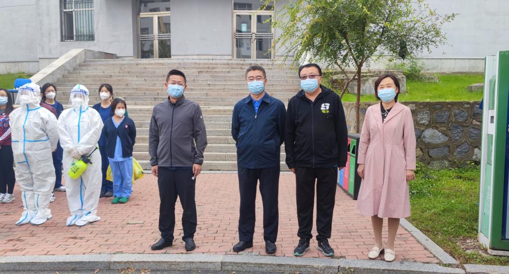 我校开展2022年秋季开学疫情防控应急演练